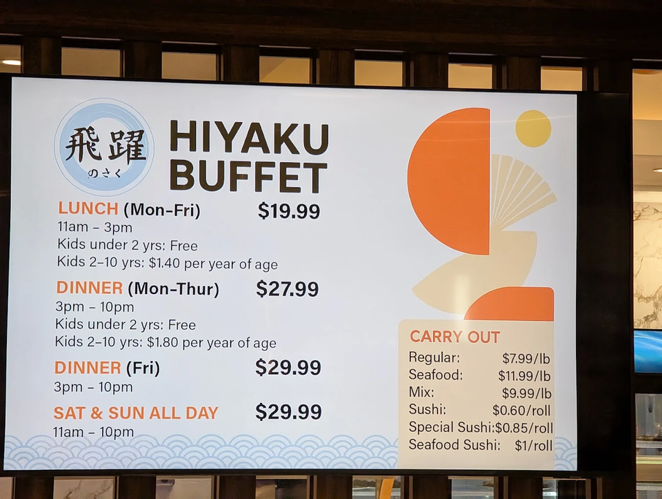 Hiyaku Buffet