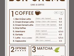 Bon Creme Cake & Coffee