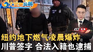 纽约三匪伪装清洁工入室抢劫；纽约井盖爆炸 百人无家可归；纽约人行道狗粑粑成山引不满；严打...